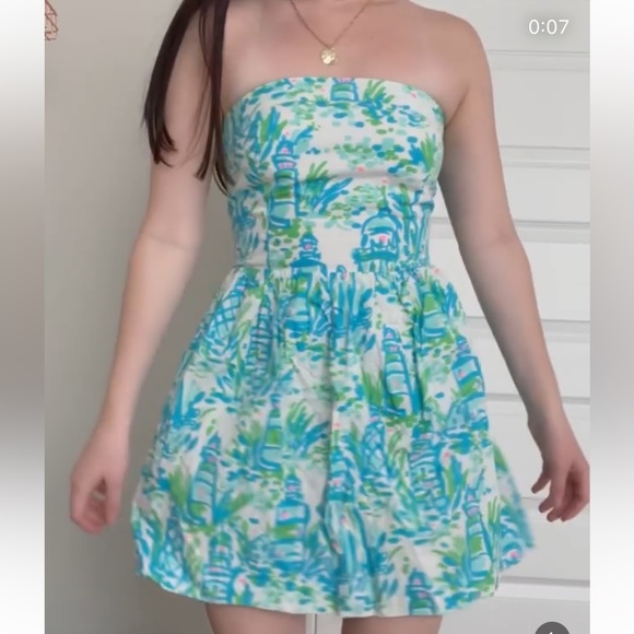 Lilly Pulitzer Lighthouse Print Dress 🌴 - Picture 2 of 9